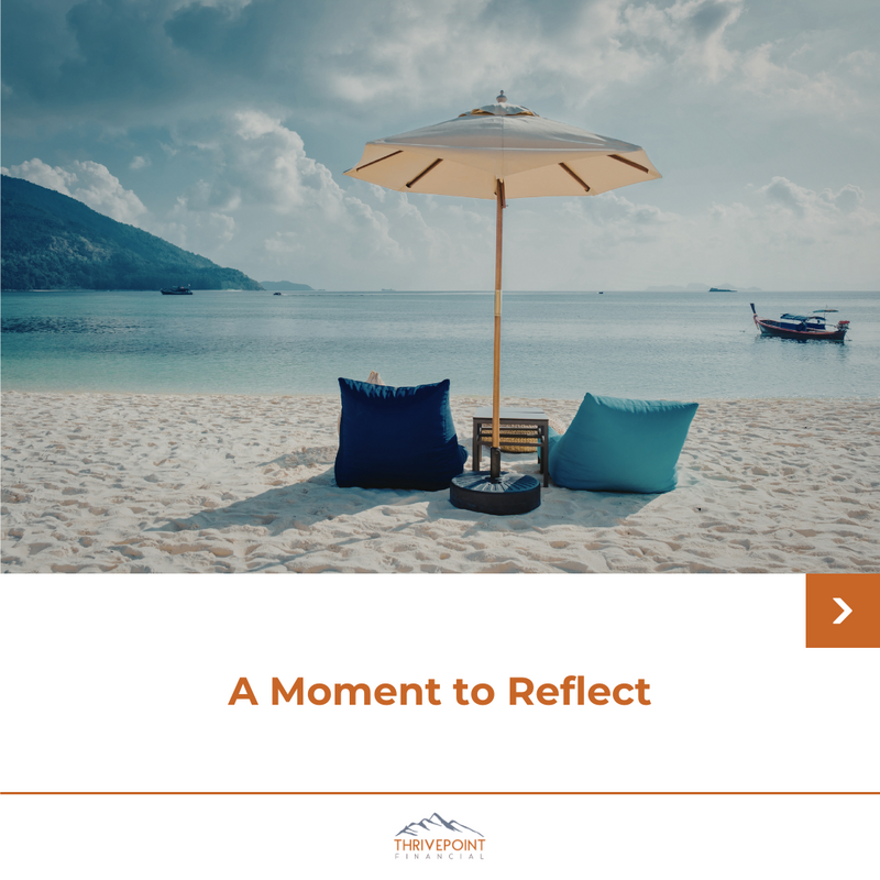 A Moment to Reflect
