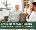 Acquaint Grown Children with Your Financial Affairs