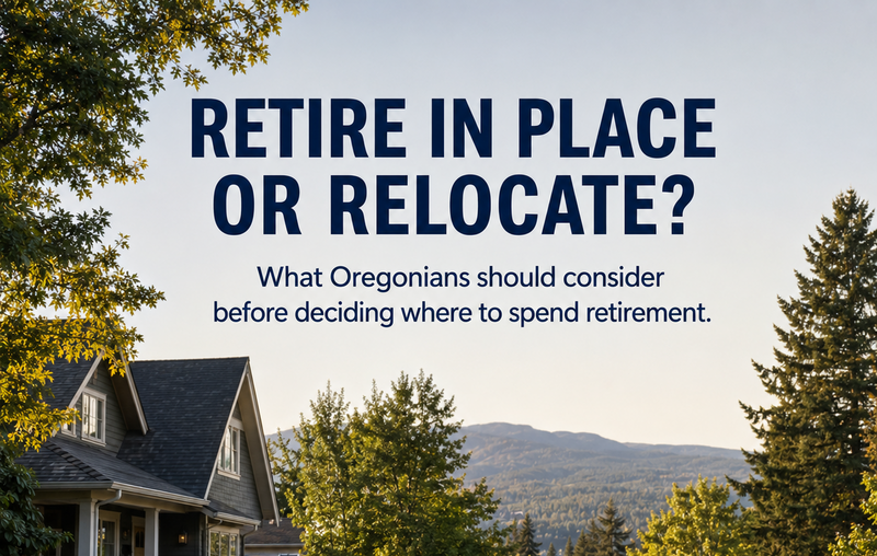 Downsizing and Oregon Retirement Costs: When Does Relocating Make Financial Sense?
