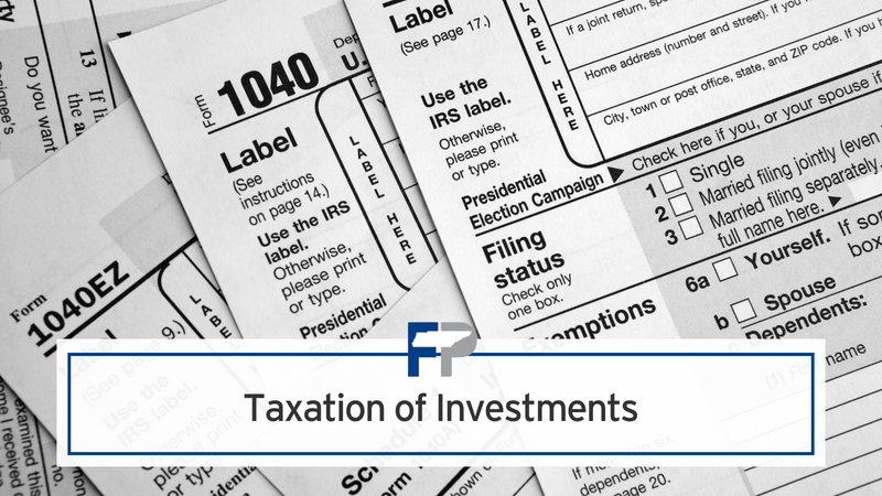 Taxation of Investments