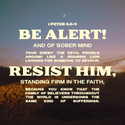 1 Peter 5:8