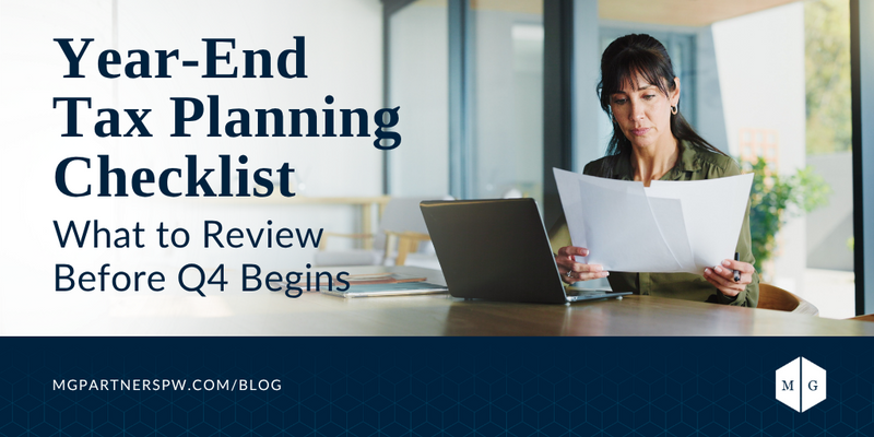 Year-End Tax Planning Checklist: What to Review Before Q4 Begins