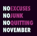 Wellness: No Excuses November