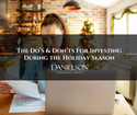 Dos and Don'ts for Investing During the Holidays