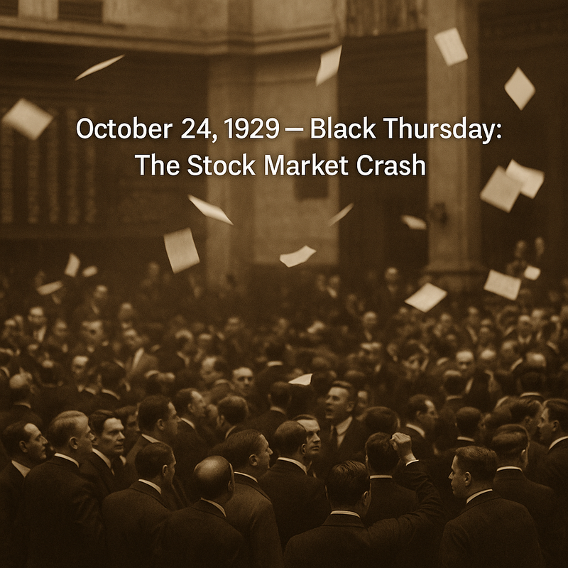 Panic, Patience, and Perspective: What Black Thursday Still Teaches Investors Today