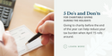 5 Do’s and Don'ts for Charitable Giving During the Holidays