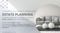 Family 'Matters' | Estate Planning: The 3 Essential Documents
