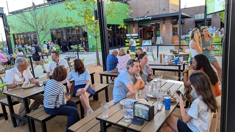 Apeiron Clients Enjoy Spring Pickleball Night at Chicken N Pickle Grapevine
