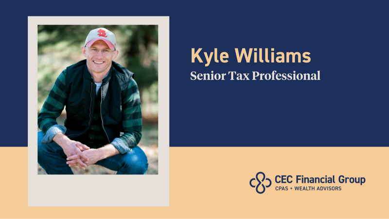 Kyle Williams joins Creason-Edwards & Cimarolli as Senior Tax Professional