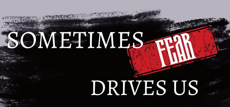 Sometimes Fear Drives Us