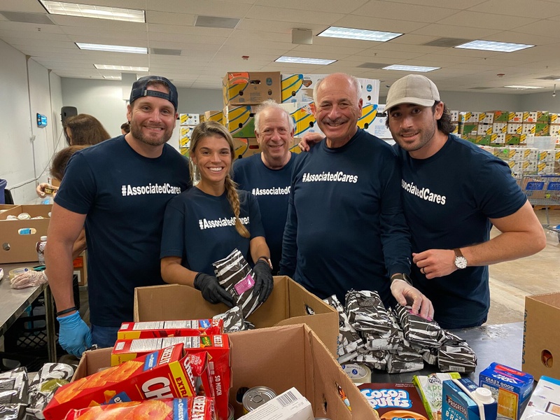 Associated Teams with Feeding South Florida for #AssociatedCares Event on Dec 7th
