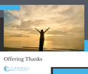 Offering Thanks