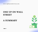 One Up On Wall Street: A Summary