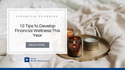 10 Tips to Develop Financial Wellness This Year