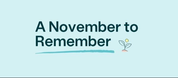 A November To Remember