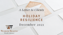 Holiday Resilience