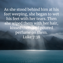 Luke 7:38