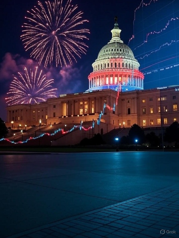 America Gets Record High Stock Prices for Its Birthday