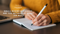 Small Business Owners: Are You Retirement Ready (or Not)?