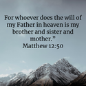 Matthew 12:50