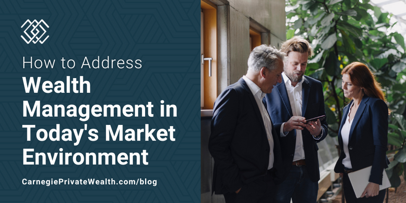 How to Address Wealth Management in Today's Market Environment
