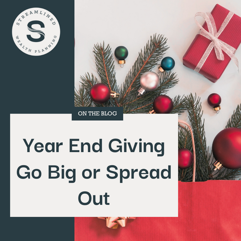 Year-End Giving: Should You Go Big or Spread It Out?
