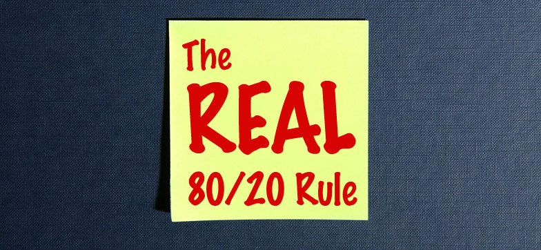 The Real 80/20 Rule: Why Progress Beats Perfection