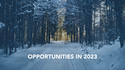 Opportunities in 2023
