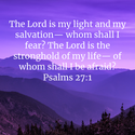 Psalm 27:1