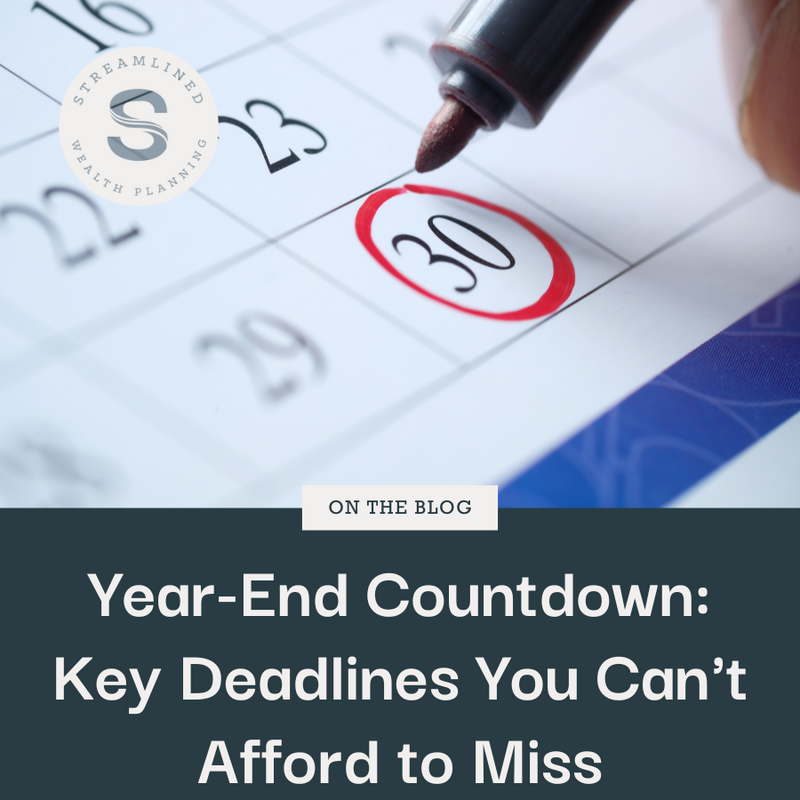 Year-End Countdown: Key Deadlines You Cannot Afford to Miss