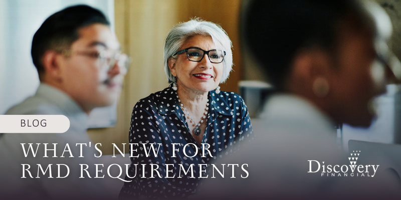 What’s New for RMD Requirements