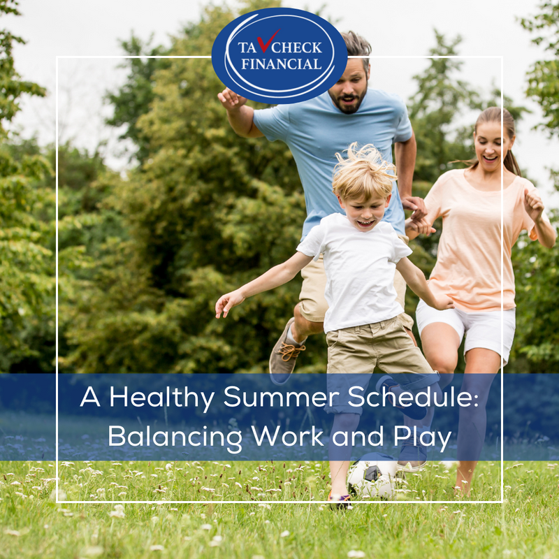 A Healthy Summer Schedule: Balancing Work and Play