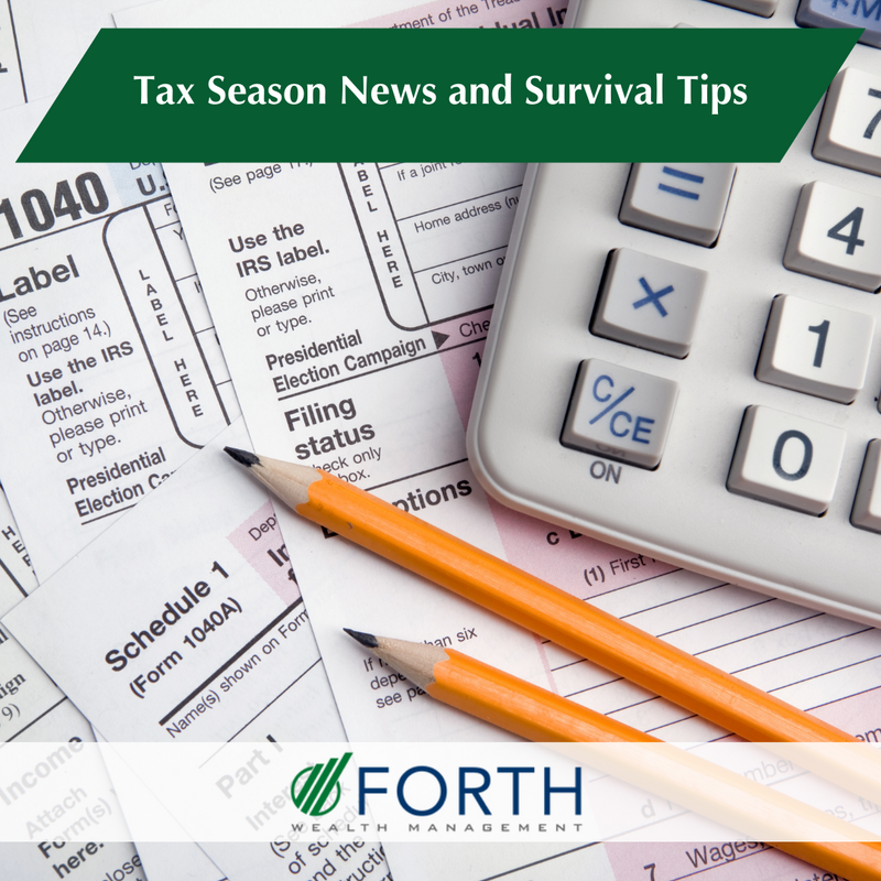 Tax Season News and Survival Tips