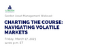Charting the Course:  Navigating Financial Markets