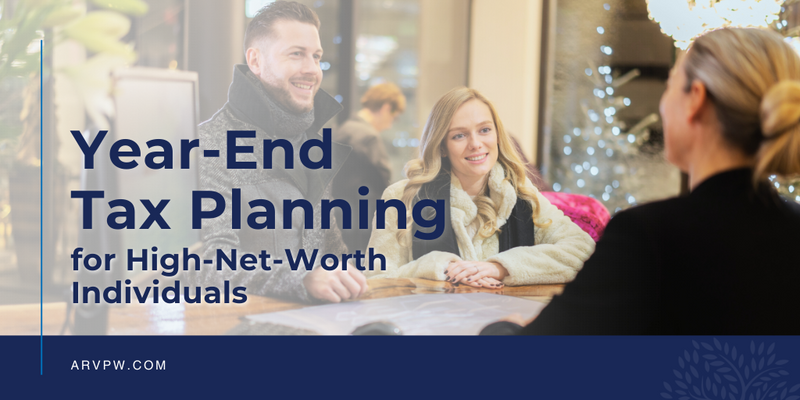 Year-end Tax Planning for High-Net-Worth Individuals