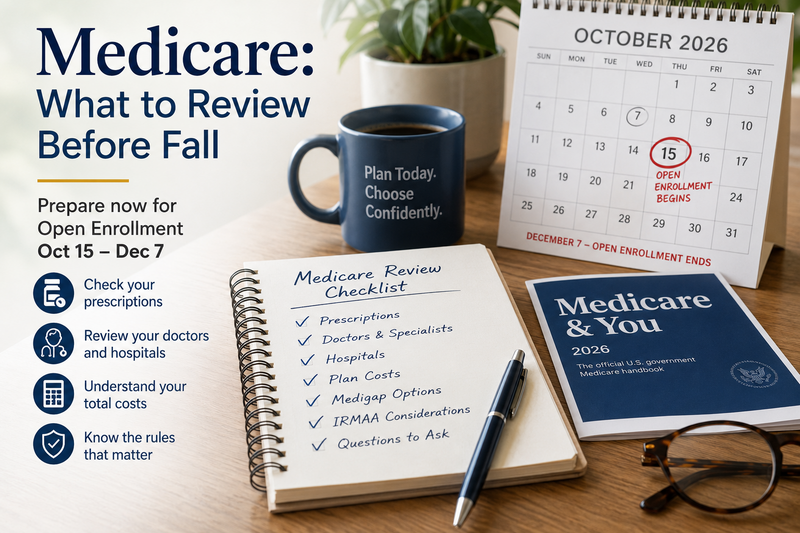 Medicare: What to Review Before Fall