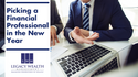 Picking a Financial Professional in the New Year