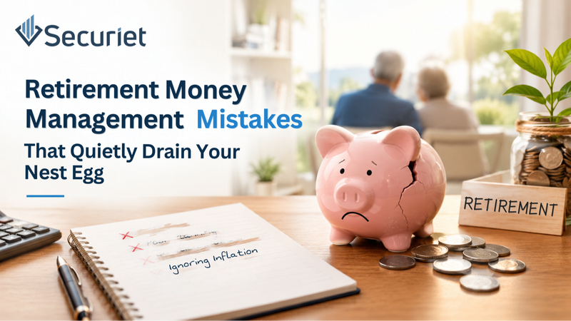 Retirement Money Management Mistakes That Quietly Drain Your Nest Egg