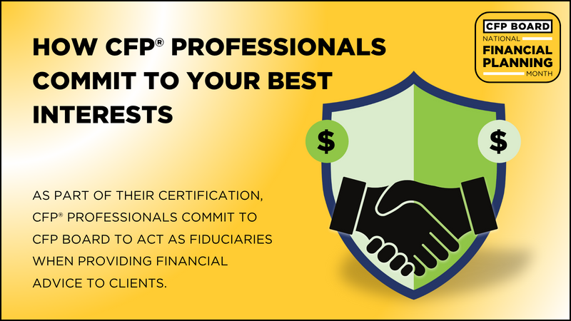 October is National Financial Planning Month — a time to take action.