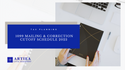 1099 Mailing & Correction Cutoff Schedule 2023