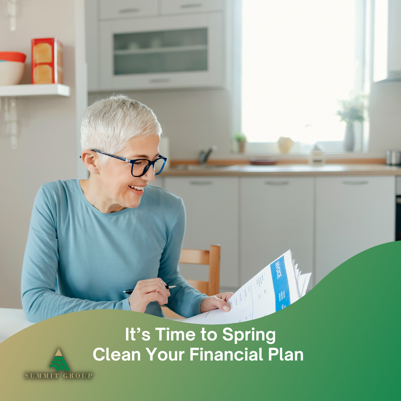 It’s Time to Spring-Clean Your Financial Plan