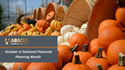 October is National Financial Planning Month