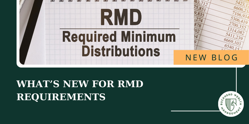 What’s New for RMD Requirements