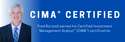 Congratulating Advisor Fred Borstad on his CIMA Certification