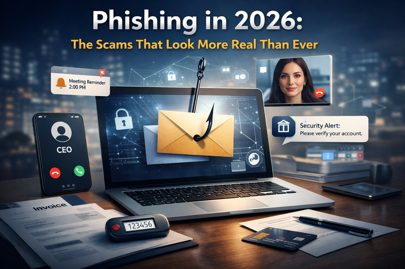 Phishing in 2026: The Scams That Look More Real Than Ever
