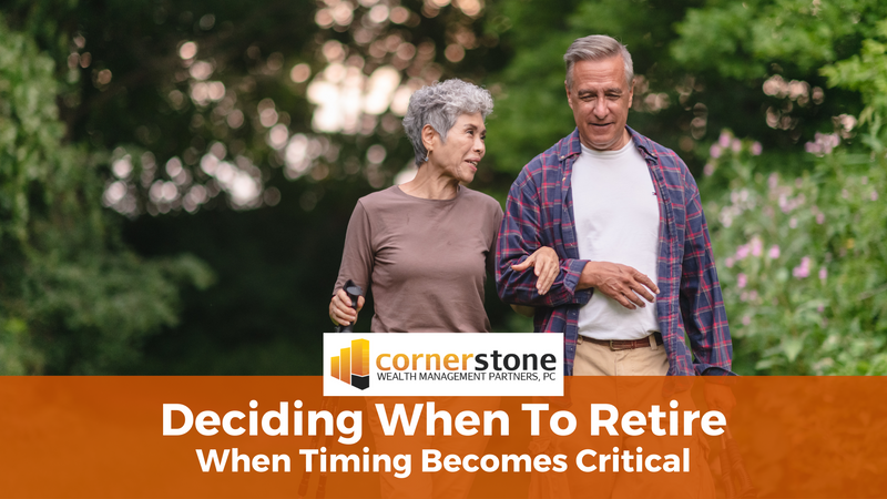 Deciding When to Retire: When Timing Becomes Critical