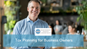 Tax Planning for Business Owners