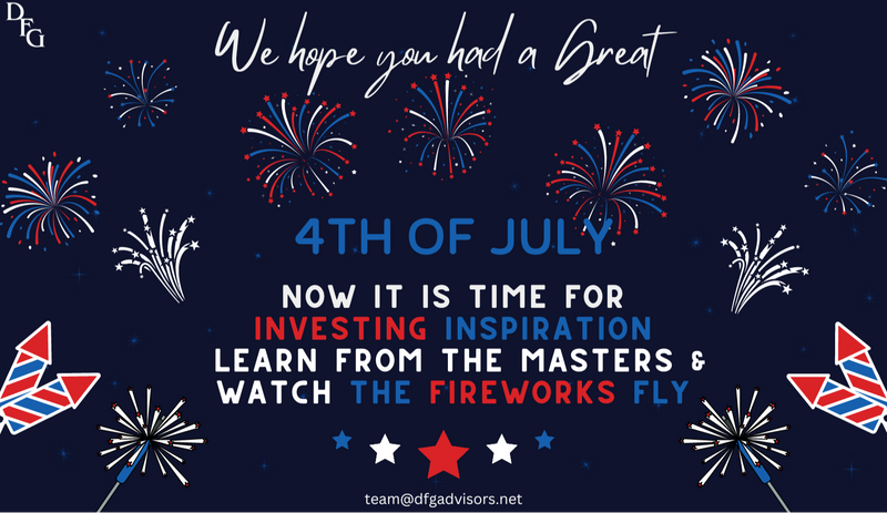 Investing Inspiration | Learn from the Masters and Watch the Fireworks Fly