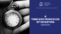 8 Timeless Principles of Investing