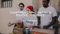 Charitable Giving: Making a Positive Difference